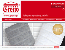 Tablet Screenshot of greno.pl